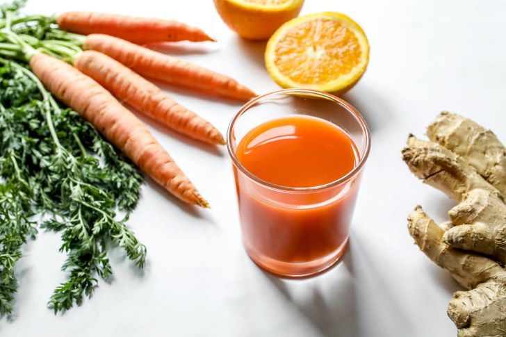 immunity enhancing carrot drinks
